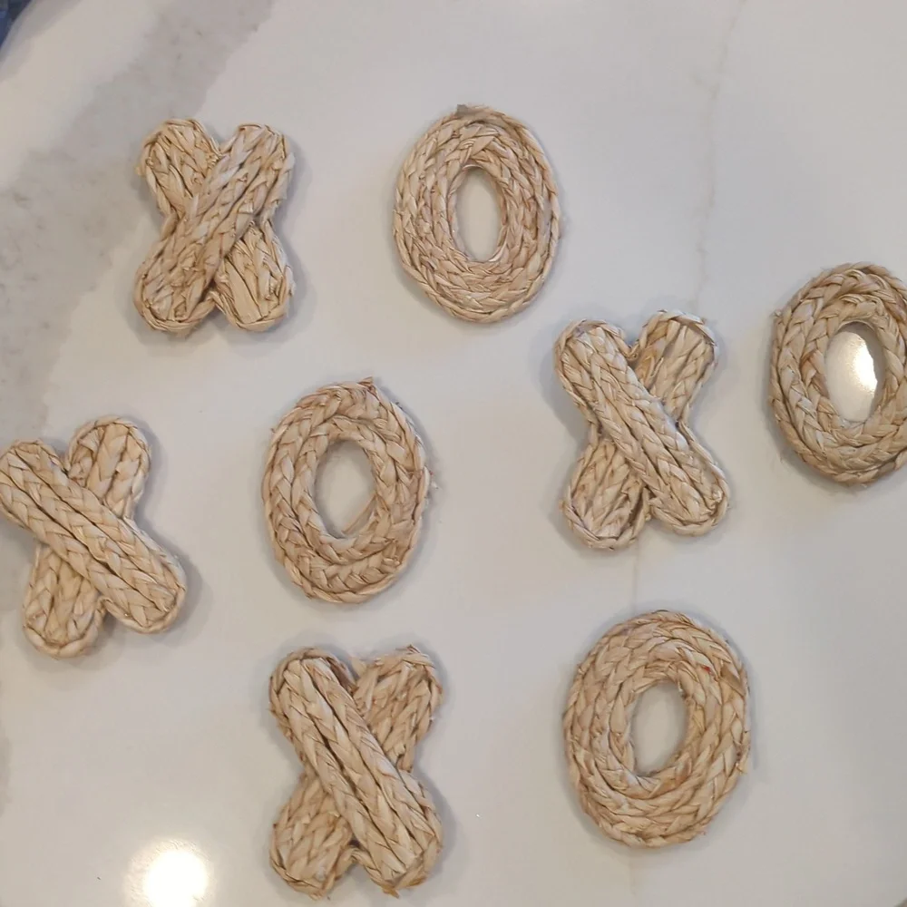 Woven Tan XO Decor Set - Picture 6 of 9